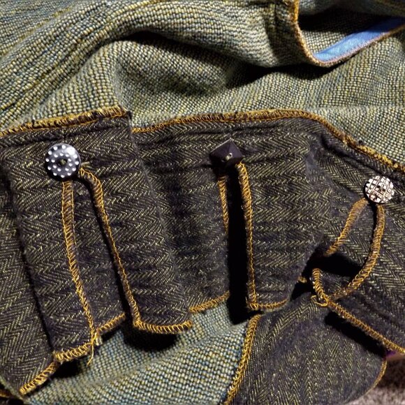 tribe OAK Hand Woven 2 Piece Top & Jacket S - Picture 7 of 15